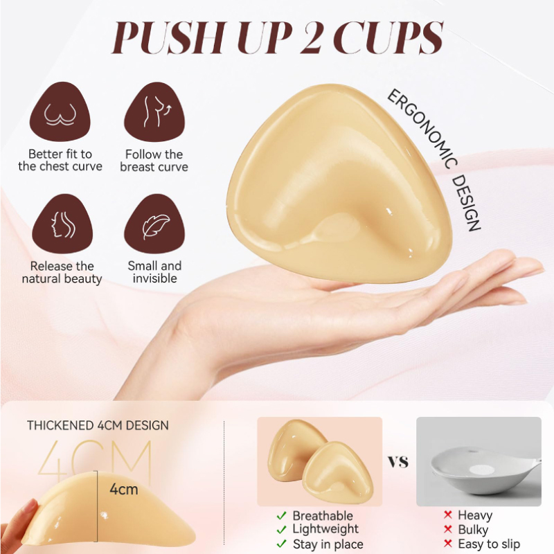 Kave 1/2 Pasang Bra Lengket Du - Push Up Bra Silicone ulasan dan harga