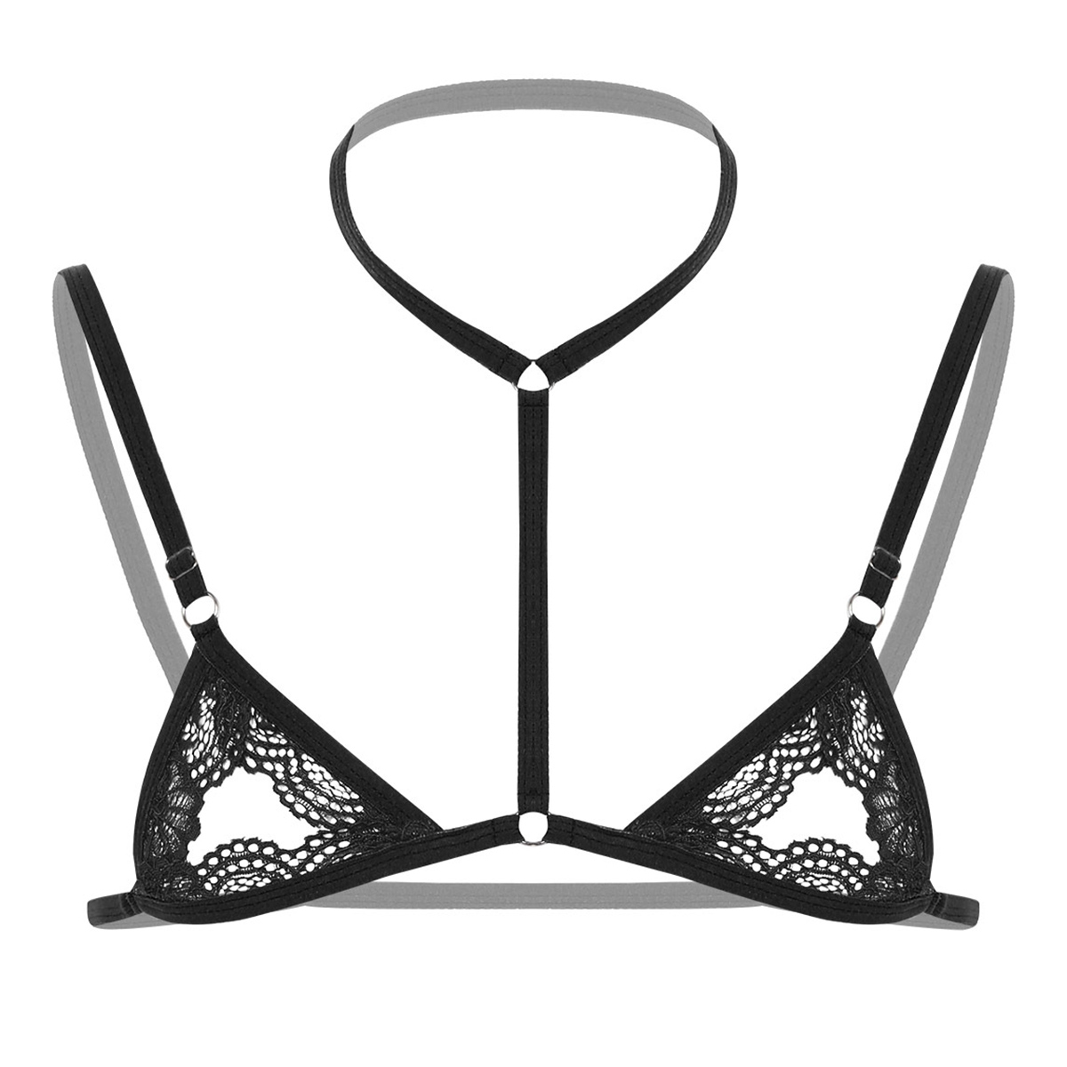 Pria Seksi Harness Erotis Bra  - Sheer Bra Lace ulasan dan harga
