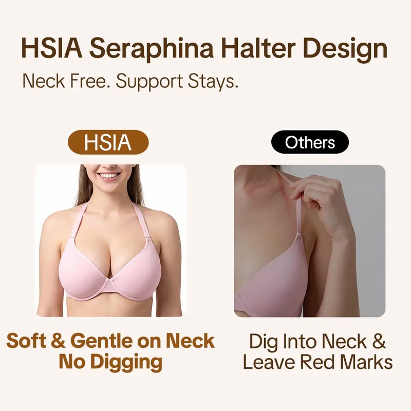 HSIA Seraphina Bra Minimiser H - Underwire Bra Padded ulasan dan harga