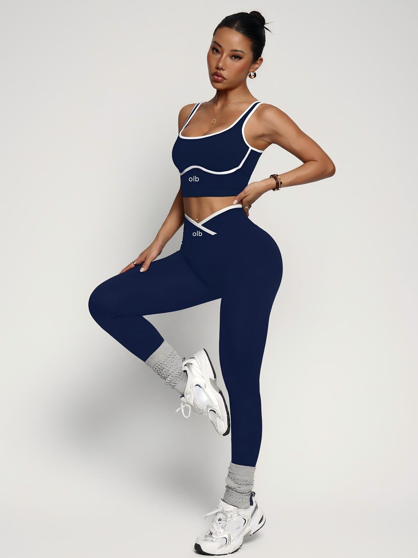 Setelan olahraga 2 potong baru - Sports Bra Racerback ulasan dan harga