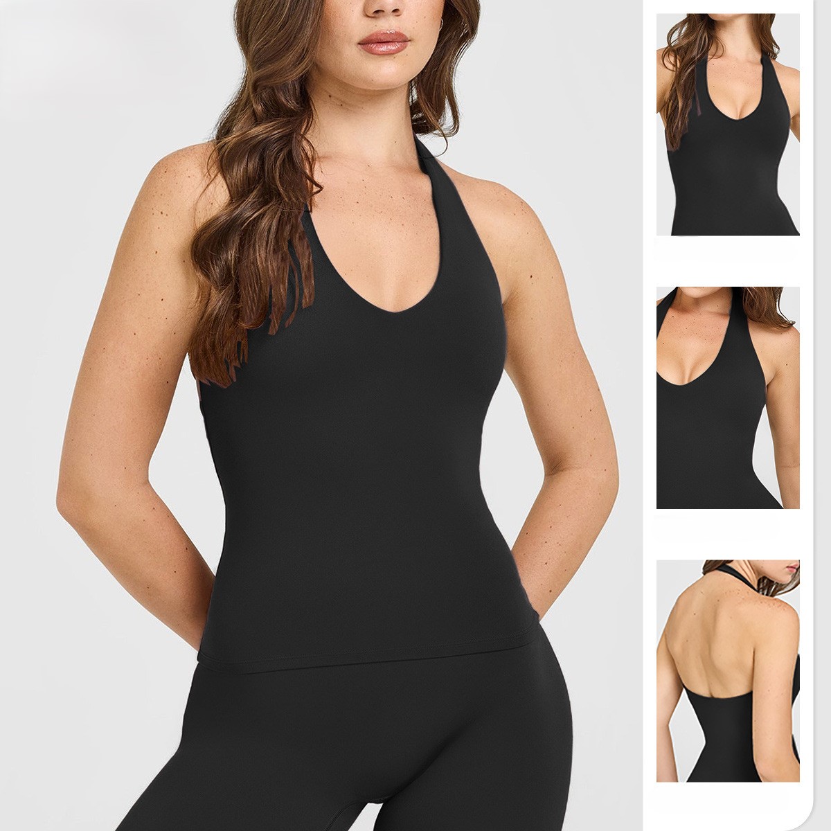 Bra Olahraga Yoga Halter Neck  - Minimizer Bra Women ulasan dan harga