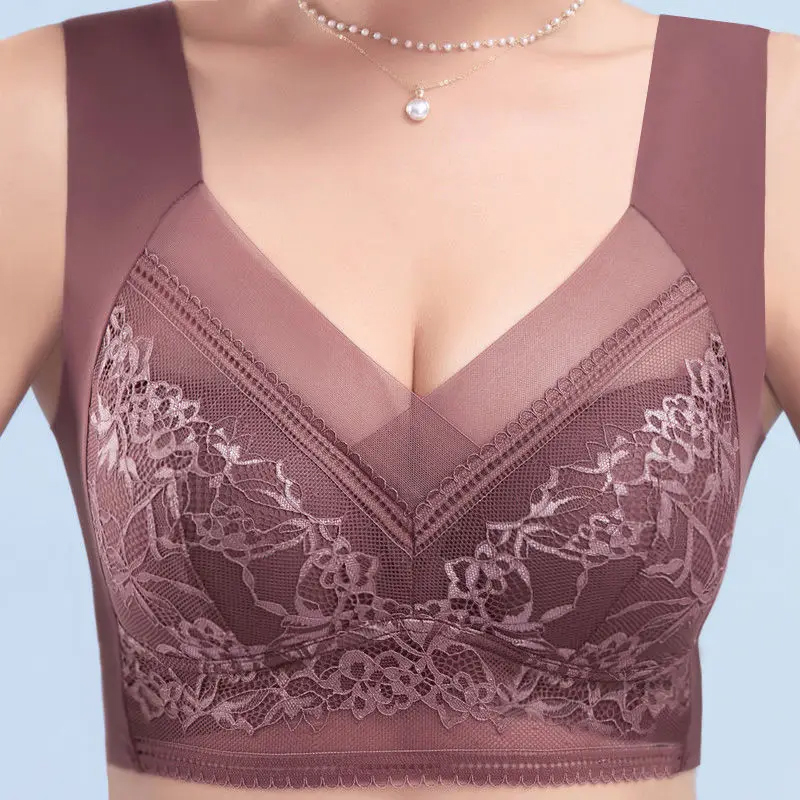 L-6L Bra Push Up wanita, Beha  - Sheer Bra Lace ulasan dan harga