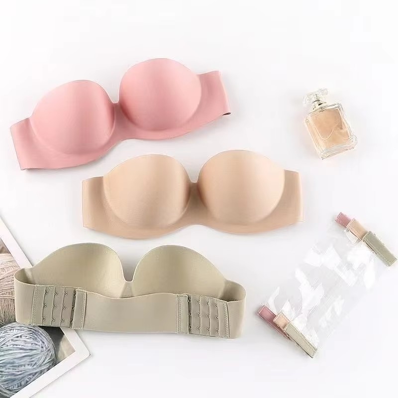 Bralette Wanita Seksi Tanpa Ta - Underwire Bra Padded ulasan dan harga